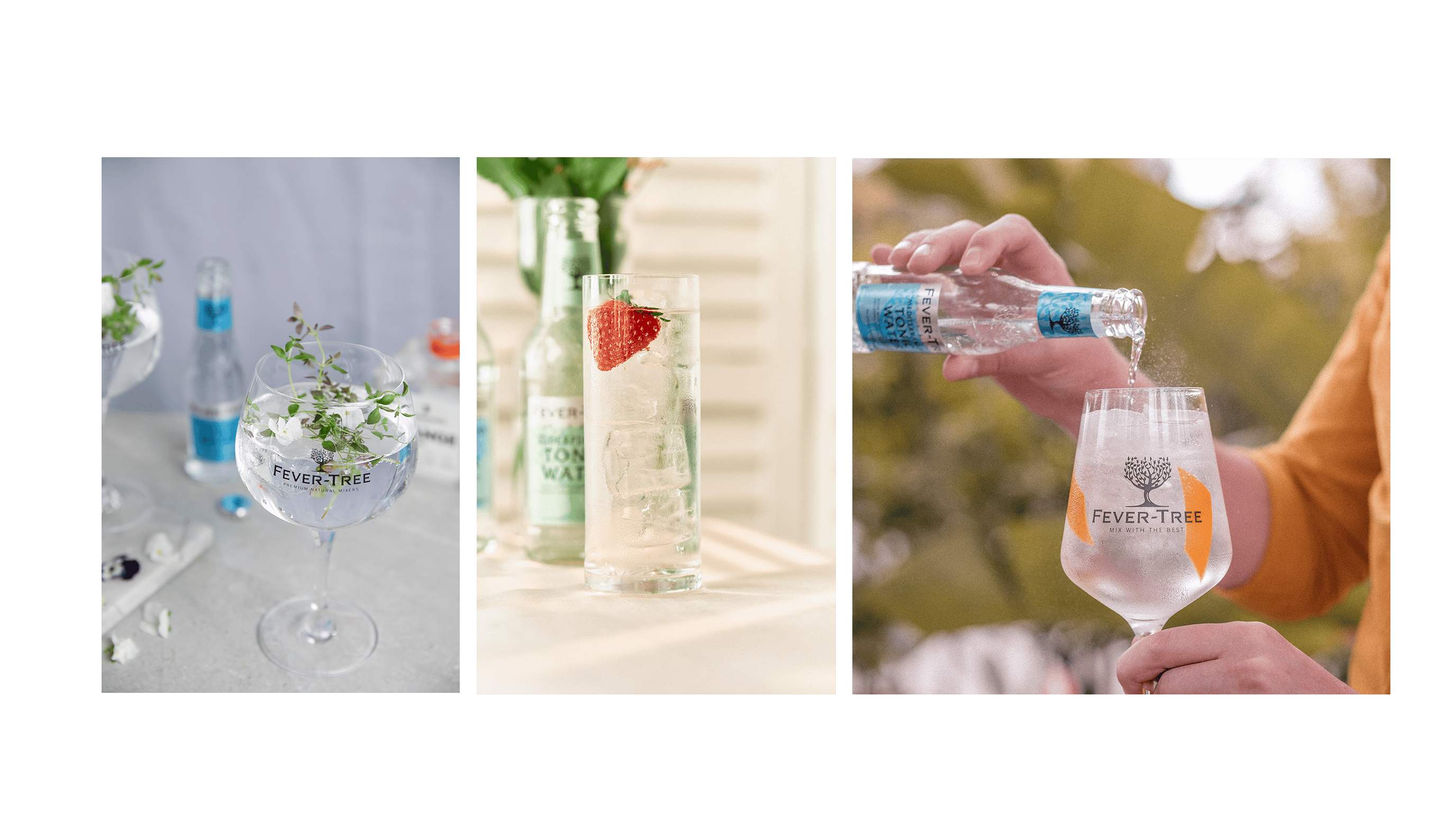 Cocktail e drink con Fever Tree, bevande premium per socializzare.