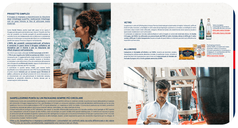 Analisi dettagliata di Sanpellegrino e report CSV per il mercato.