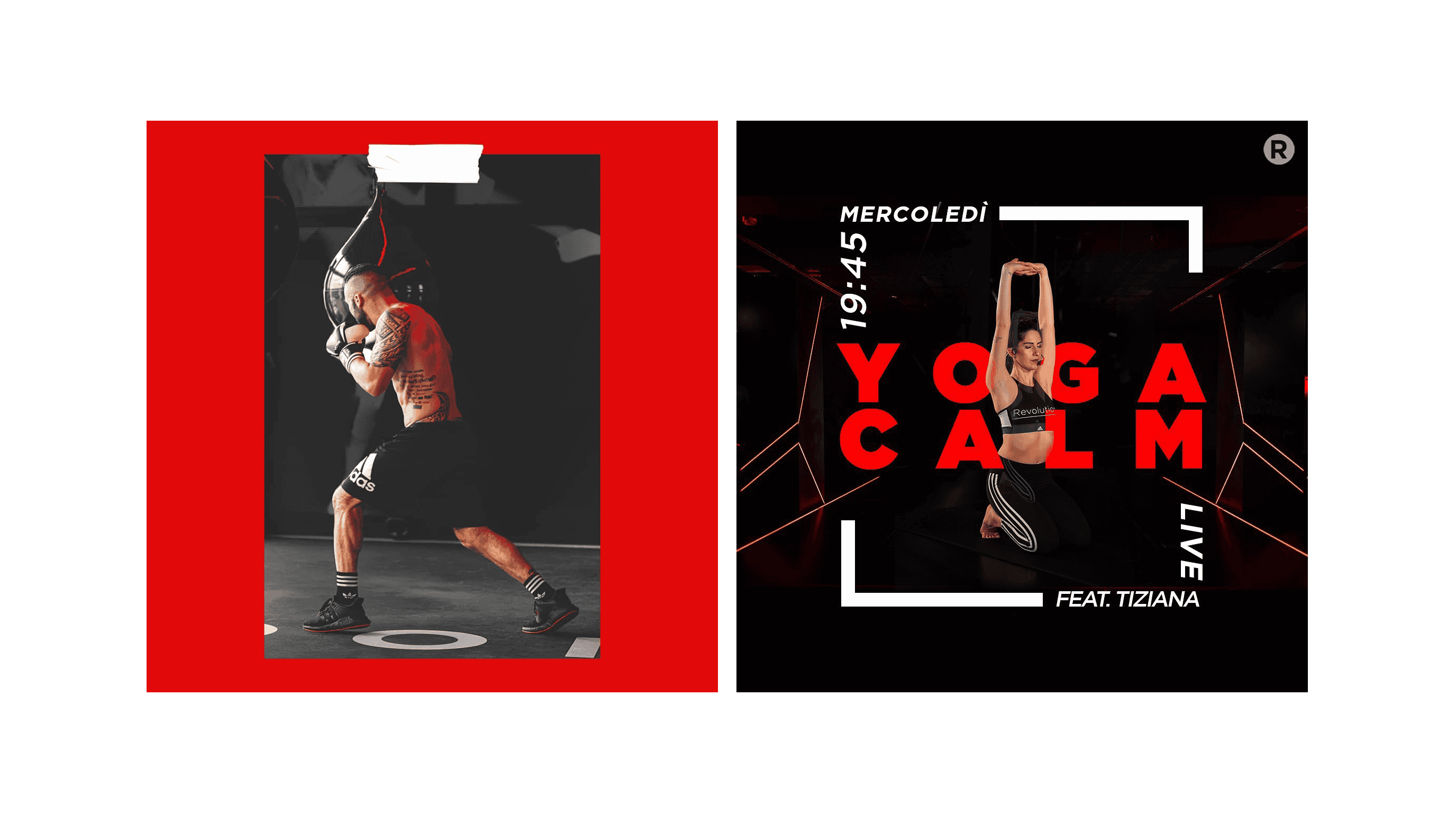 Atleta di CrossFit durante esercizio con kettlebell in palestra.