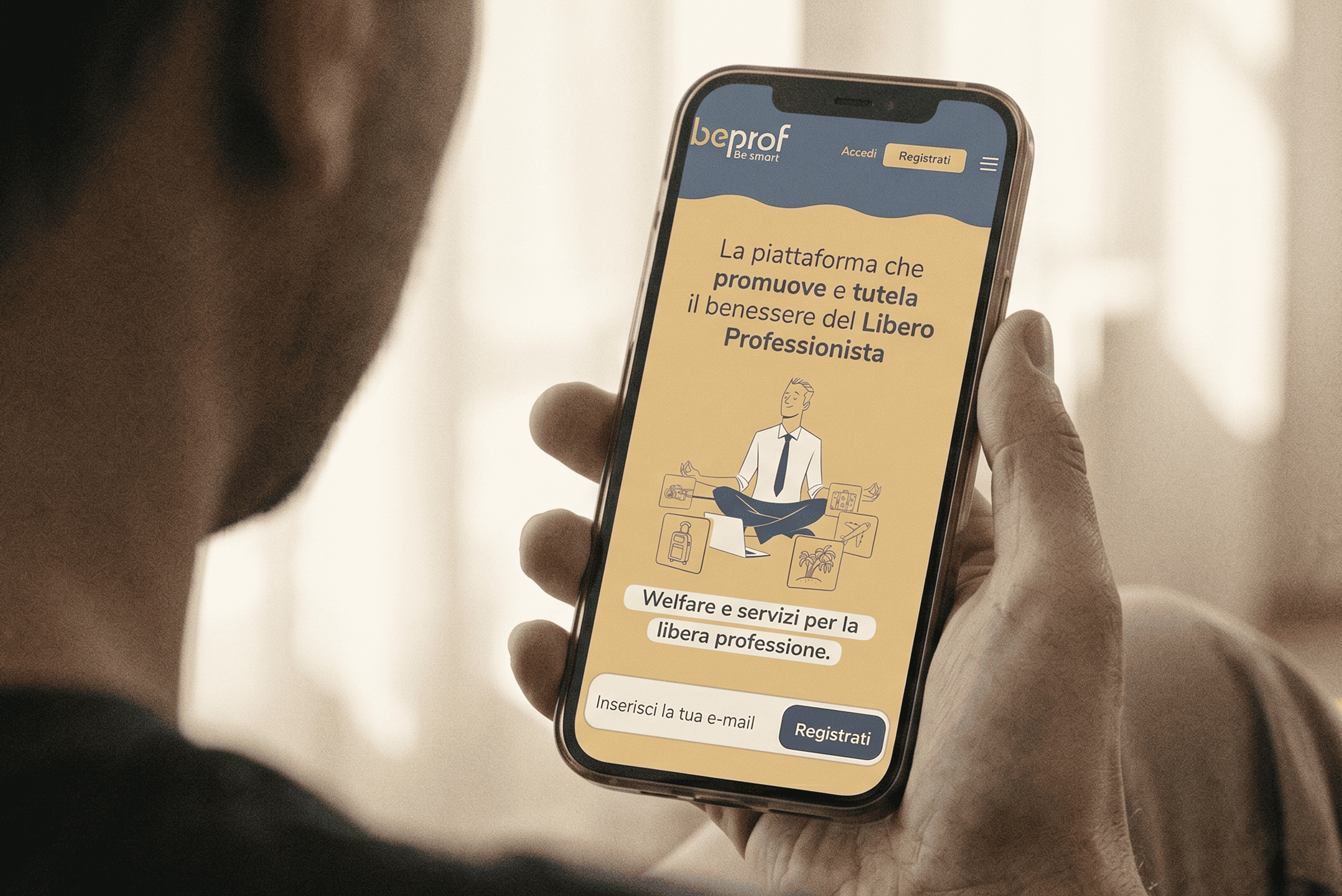 http://Smartphone%20con%20piattaforma%20di%20welfare%20per%20liberi%20professionisti.